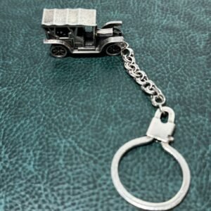 LLAVERO PLATA VINTAGE COCHE FORD T 1908