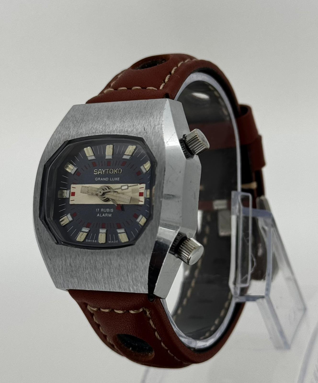 RELOJ SAYTOKO GRAND LUXE CON ALARMA - Imagen 4