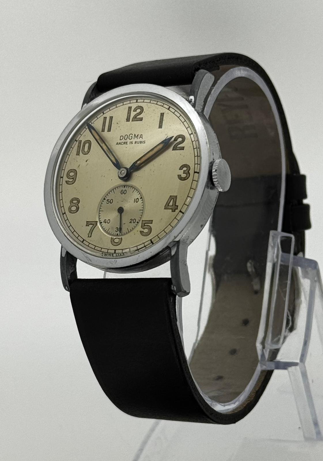 RELOJ DOGMA ANCRE 15 RUBIS VINTAGE - Imagen 4