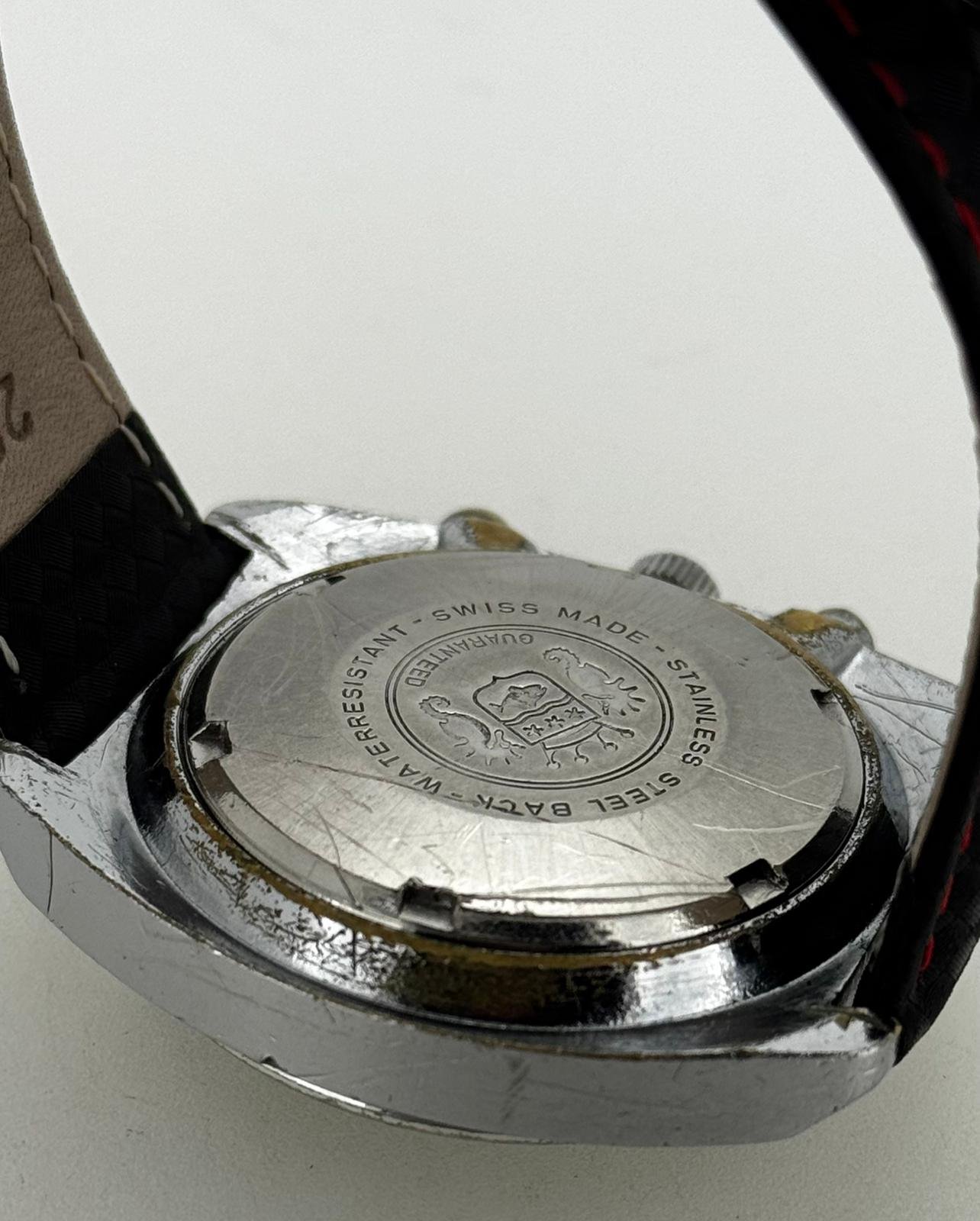 Reloj de pulsera Sicura con cronógrafo y 17 rubíes. - Imagen 5