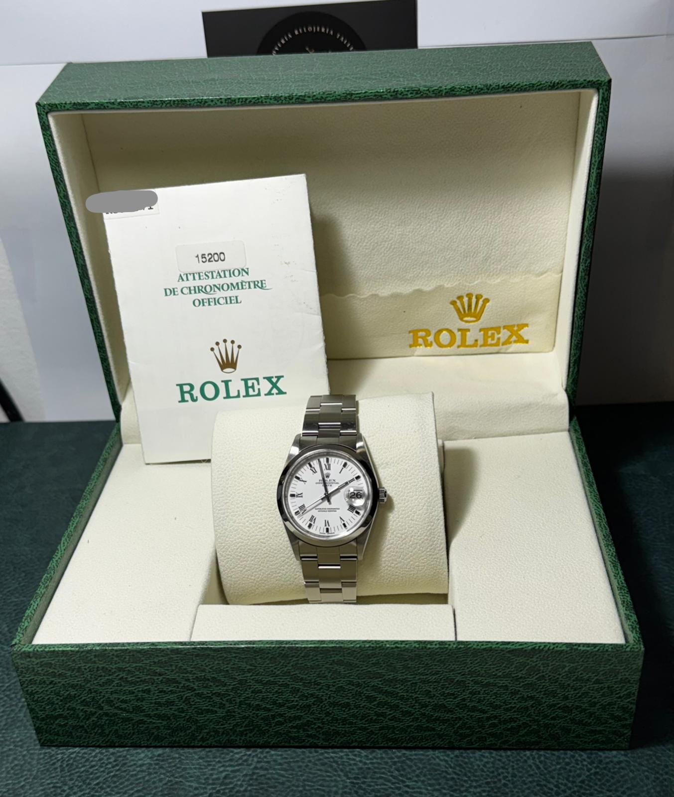 RELOJ ROLEX OYSTER PERPETUAL DATE 15200