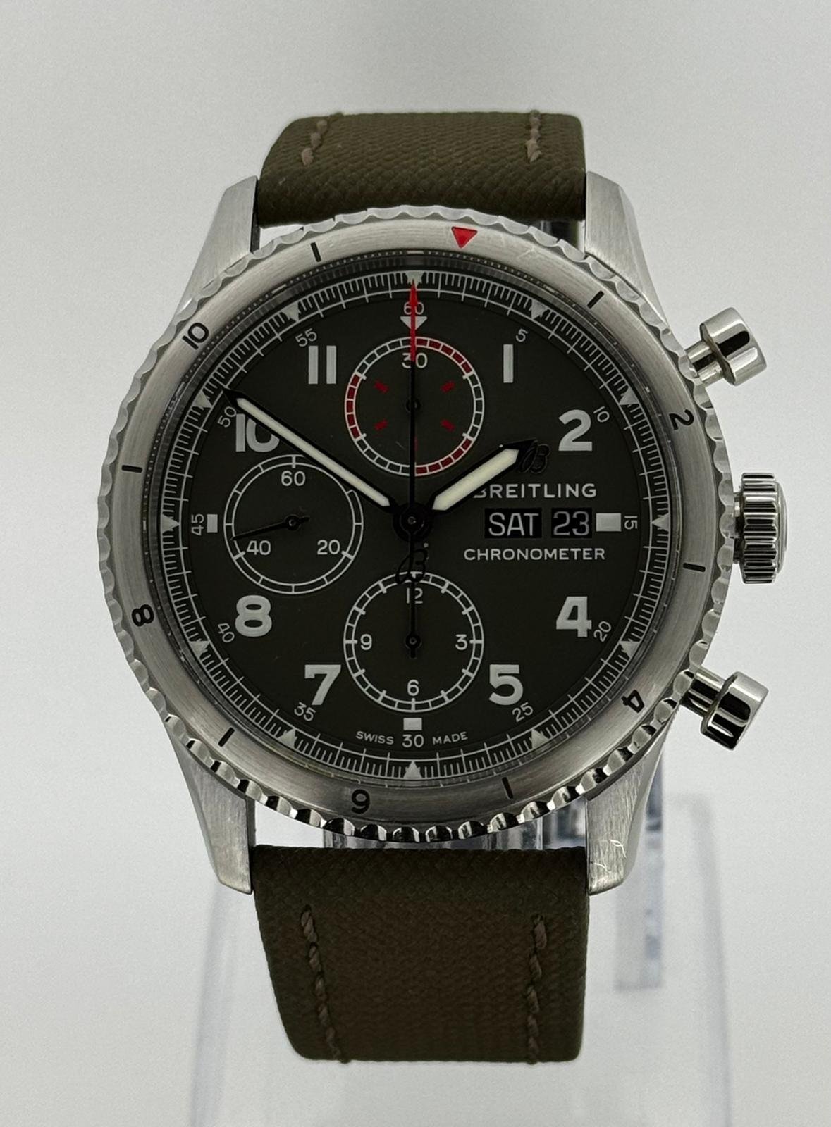 RELOJ BREITLING AVIATOR 8 CHRONOGRAPH 43 CURTISS WARHAWK - Imagen 2
