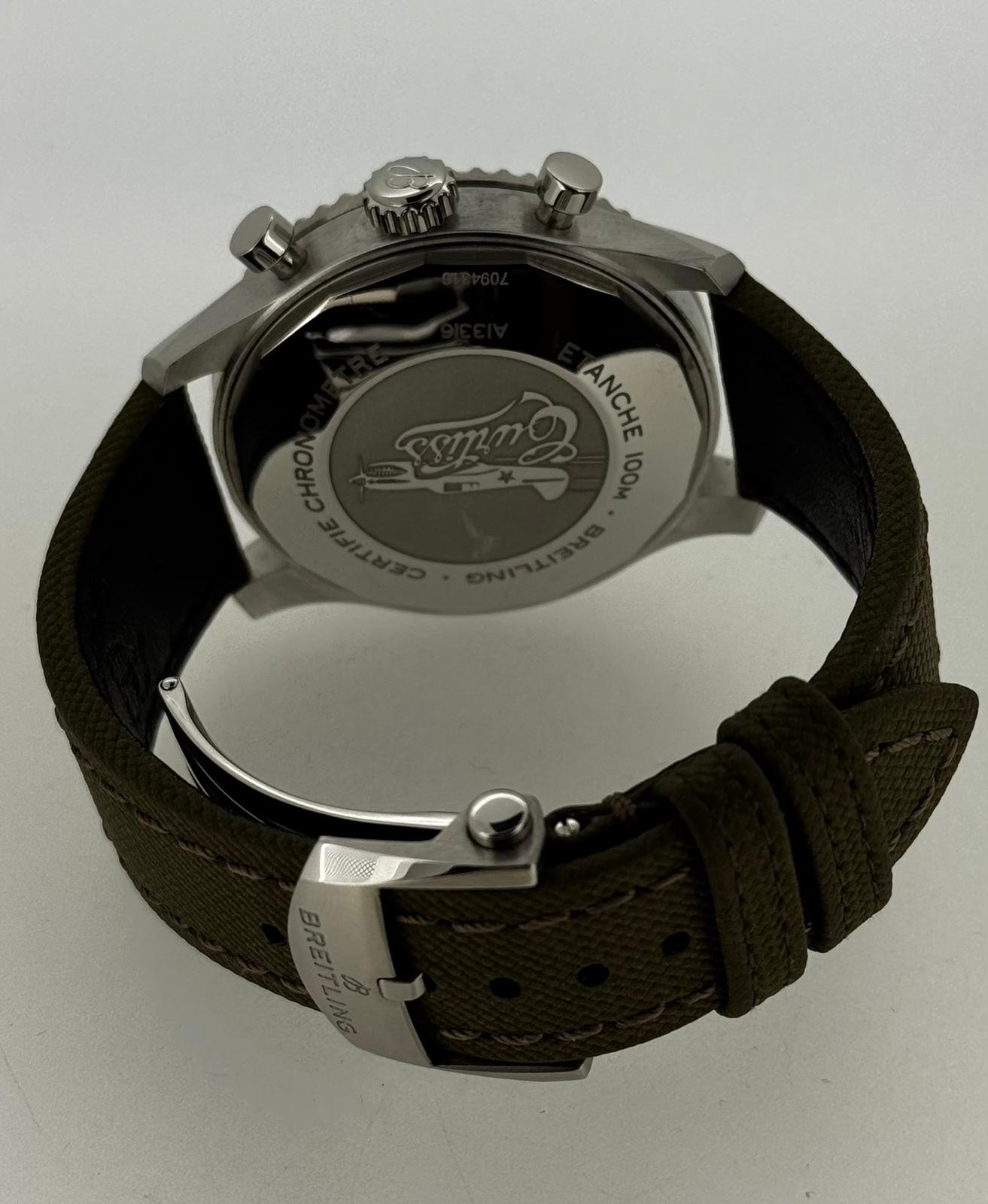 RELOJ BREITLING AVIATOR 8 CHRONOGRAPH 43 CURTISS WARHAWK - Imagen 6