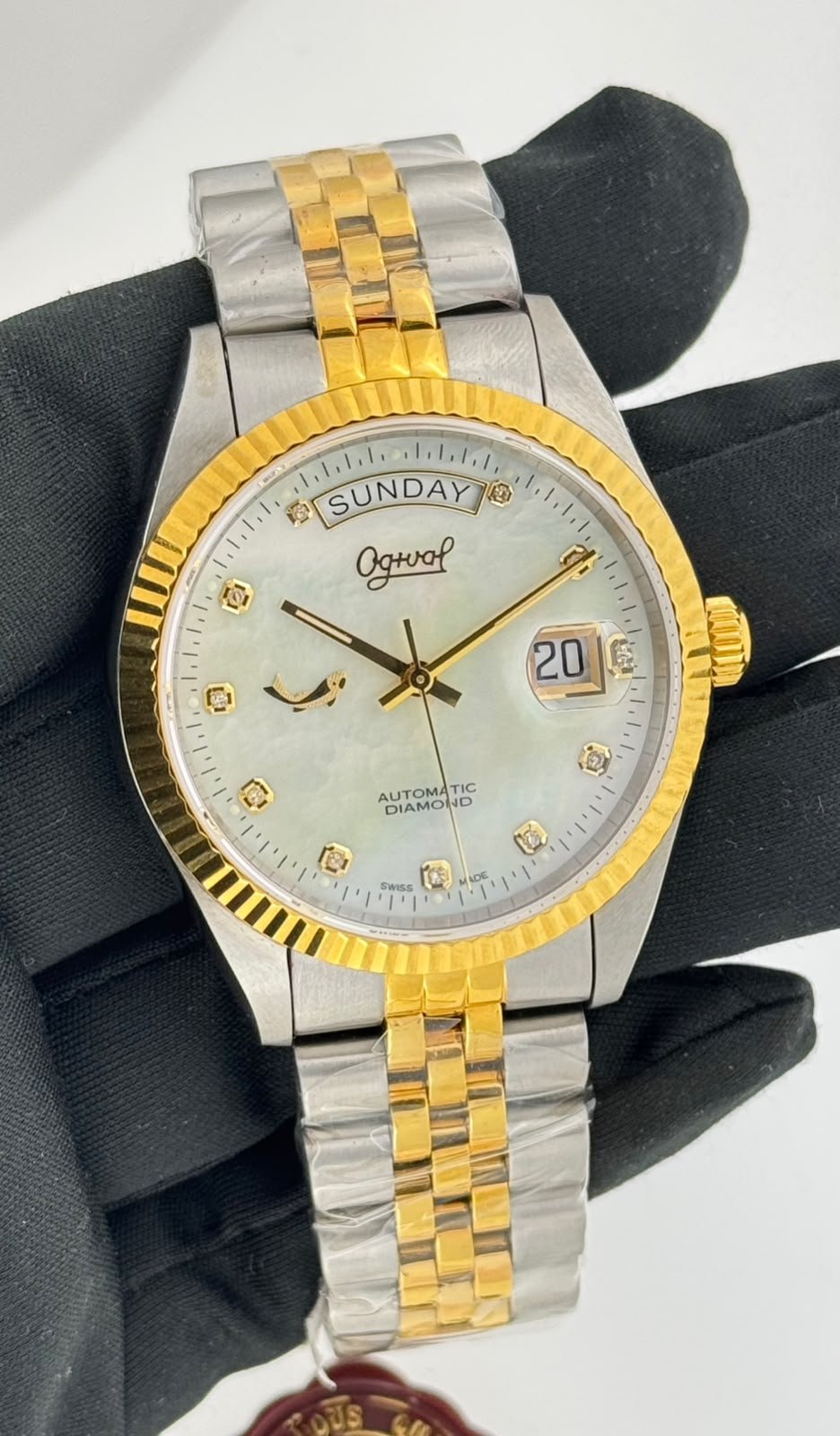 RELOJ OGIVAL DAYJUST OYSTER DAY DATE - Imagen 2