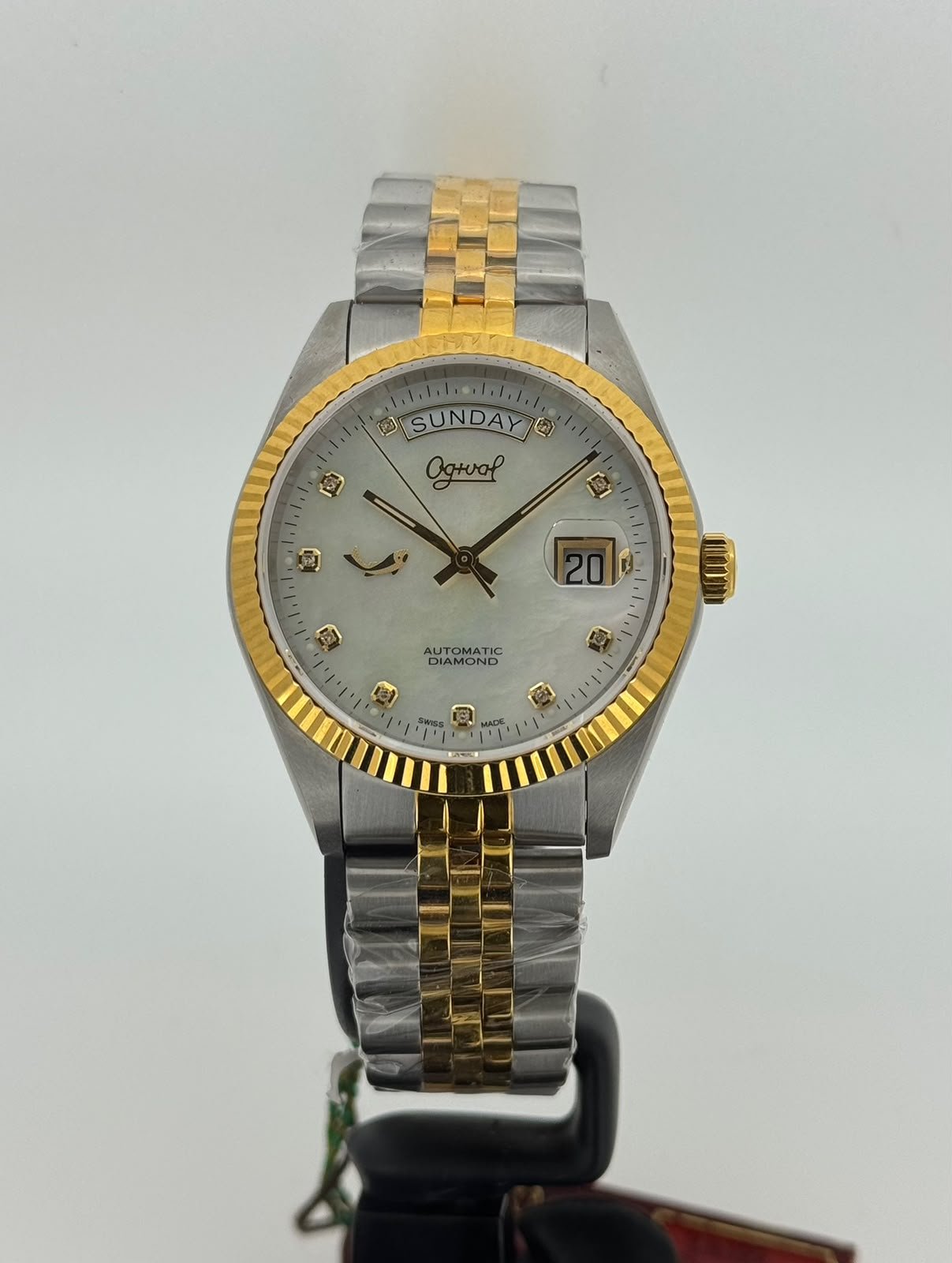 RELOJ OGIVAL DAYJUST OYSTER DAY DATE - Imagen 3