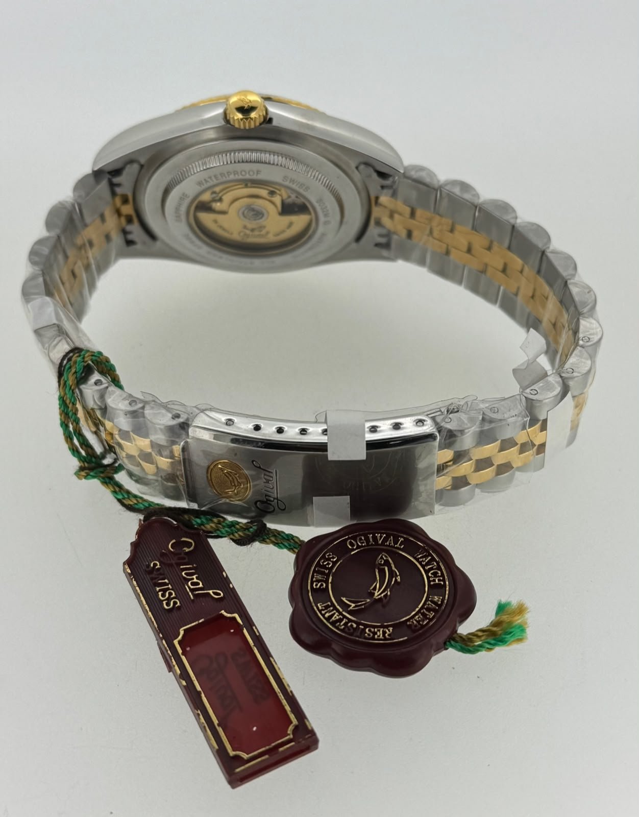 RELOJ OGIVAL DAYJUST OYSTER DAY DATE - Imagen 6