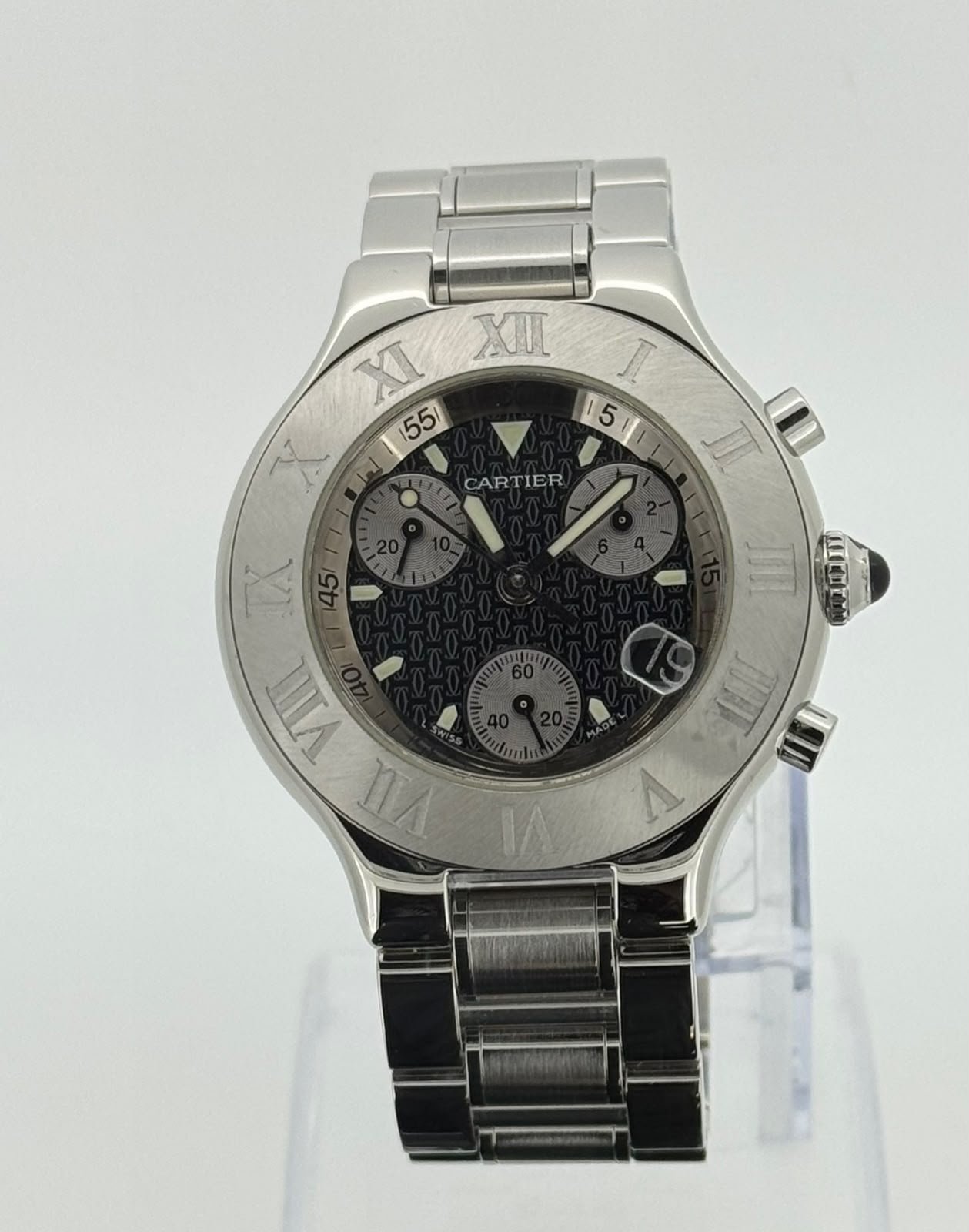 RELOJ CARTIER 21 CRONOGRAFO - Imagen 3