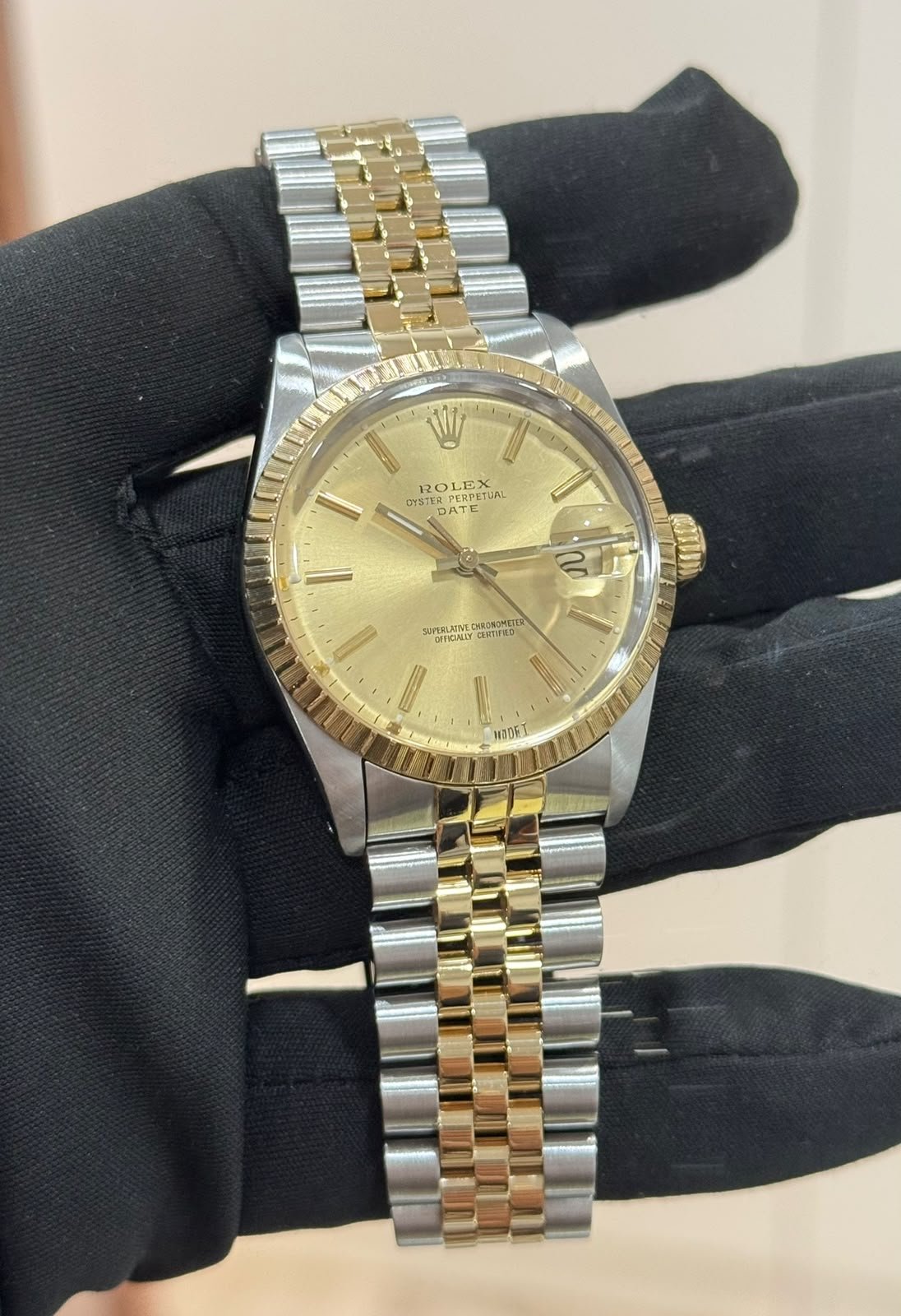 RELOJ ROLEX OYSTER PERPETUAL DATE 15053 - Imagen 4