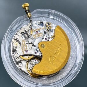 MOVIMIENTO CARTIER CALIBRE 205 MAZA AUTOMATICO ORO 18K