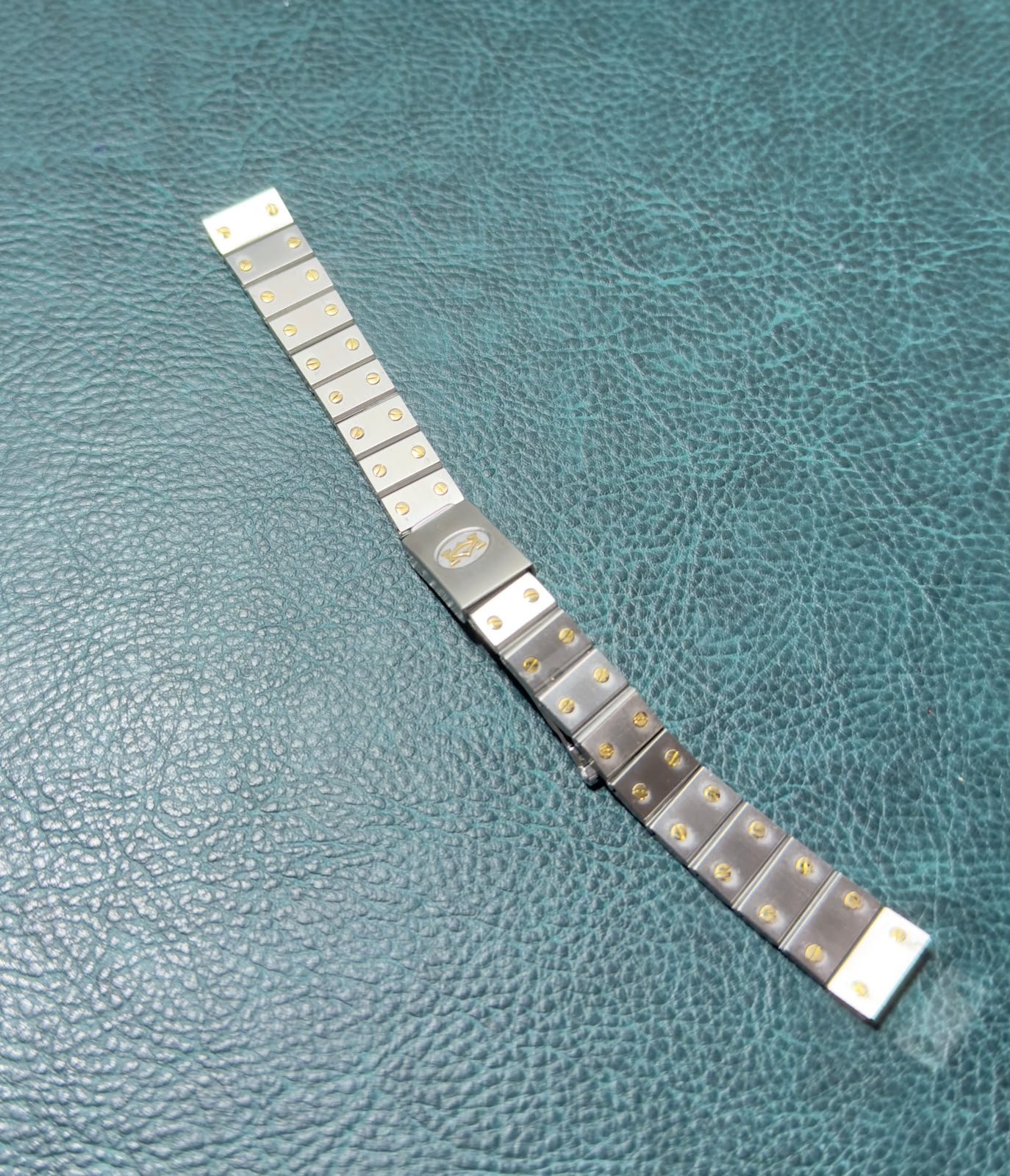 PULSERA CARTIER ACERO Y ORO 12 MM